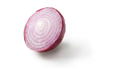 dafür rote Zwiebeln