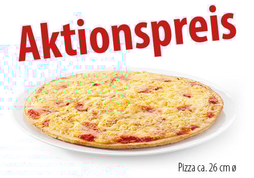 Pizza Margherita 26 cm Aktionspreis