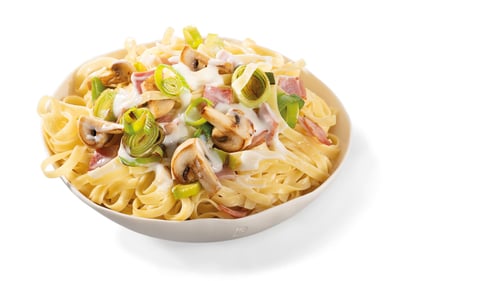 Pasta Schinken-Sahne