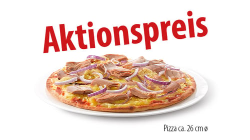 Pizza Thunfisch 26 cm (FÜR ABHOLER)