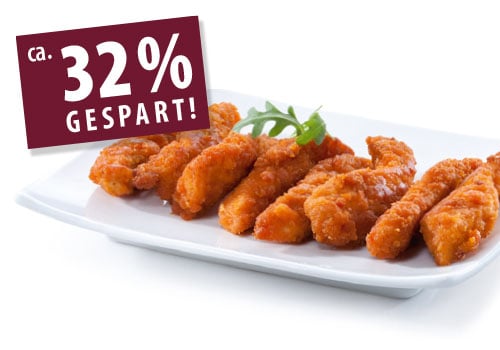 8 Stk. Chicken Strips Spicy (Coupon 8) 8 Stk. Chicken Strips Spicy (Coupon 8)