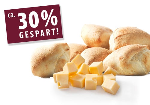 8 Freunde gefüllt mit Käse (Coupon 10)