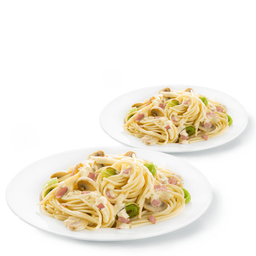 Pasta Schinken-Sahne  (2für1)