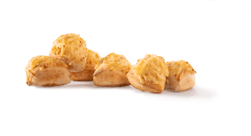 6 Stk. Pizzabrötchen mit Simply V überbacken 6 Stk. Pizzabrötchen mit Simply V überbacken