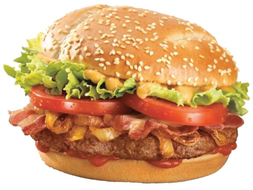 BBQ-Bacon Burger Gigant (375g)