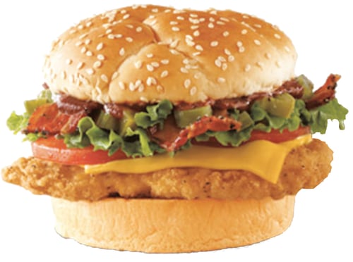 Garlic Chicken Burger Jumbo (200g)