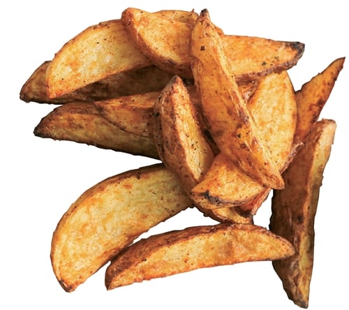Potato Wedges big + Sour Cream