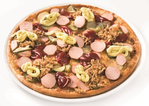 Pizza Crazy Dog classic