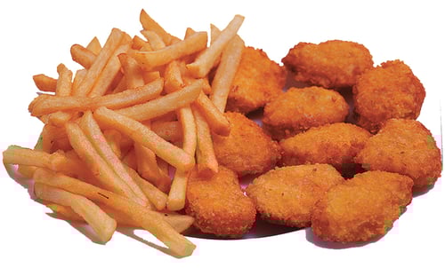6er Nuggets + Pommes + Capri Sonne