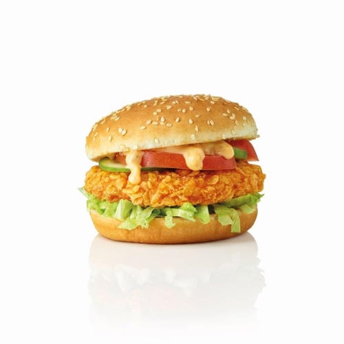 Crunchy Chicken Burger jumbo (200g)