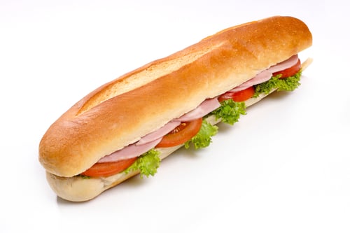 Baguette Jambon halb