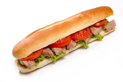 Baguette Tuna halb
