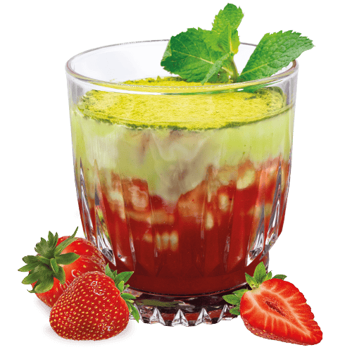 Strawberry Matcha Milchreis