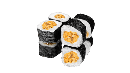 Grilled Salmon Maki (4 Stück)