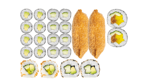 Vegan Box groß (24 Stück)