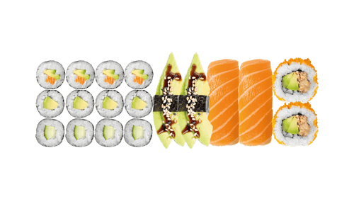 Sushi Wunsch Box (18 Stück)