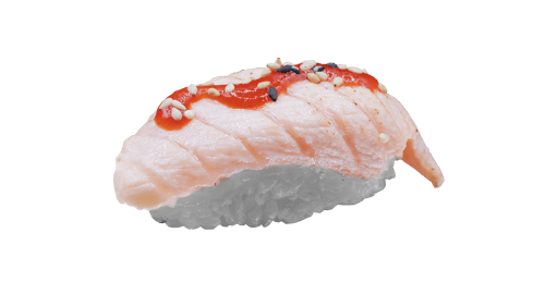 Aburi Sake Nigiri (2 Stück)