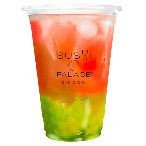 Strawberry-Apple Bubble Tea