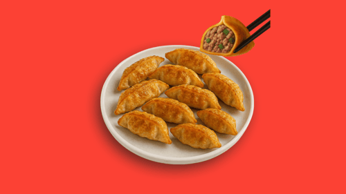 Fried Beef BBQ Dumplings
