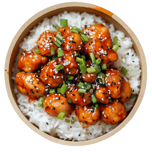 Creamy Sriracha Chicken Rice