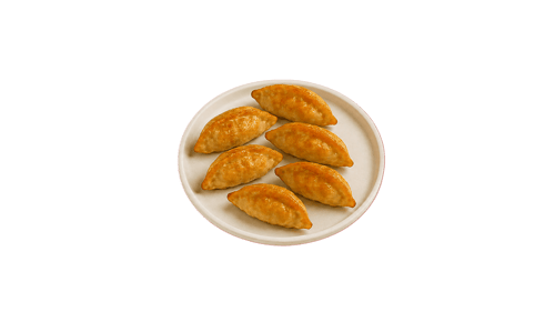Fried Beef BBQ Dumplings (6 Stück)