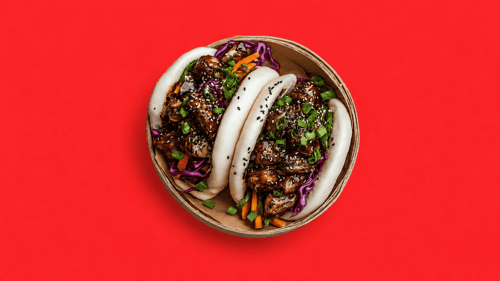 Soy Garlic Bao Buns (2 Stück)