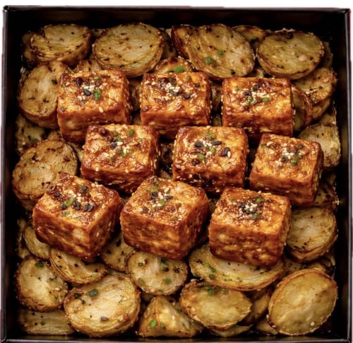 Potato x Crispy Tofu