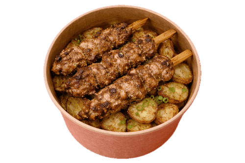 Potato x Yakitori