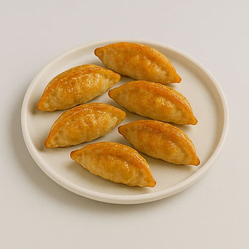 Fried Beef BBQ Dumplings (6 Stück)
