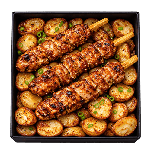 Potato x Yakitori