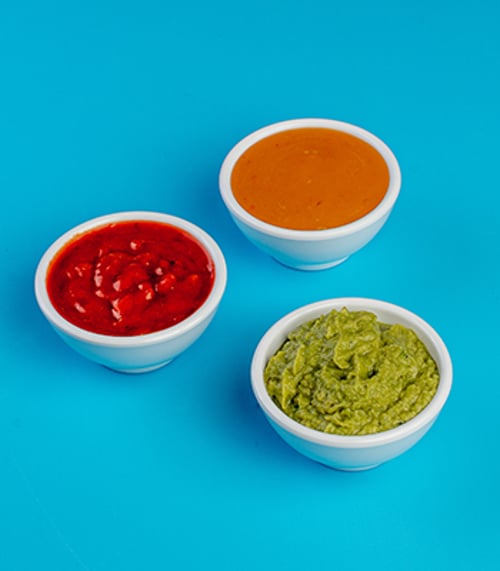 3 Salsas voor 4,25