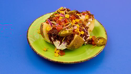 Poncho Potato Pulled Beef