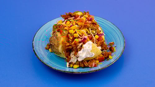 Poncho Potato Grilled Chicken