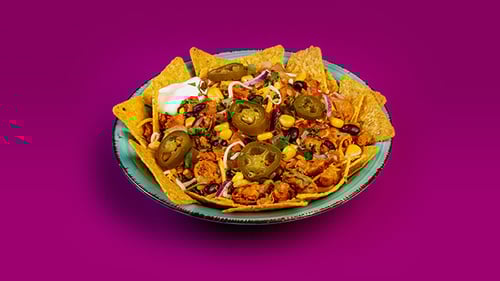 Nachos Mexicana Grilled Veggie Chicken