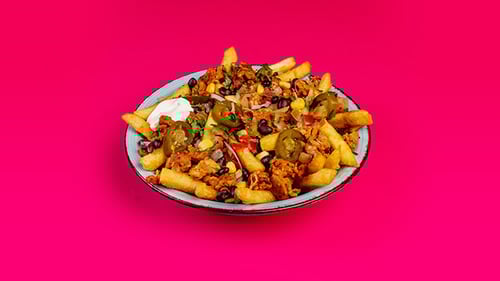 Fries Mexicana Grilled Veggie Chicken