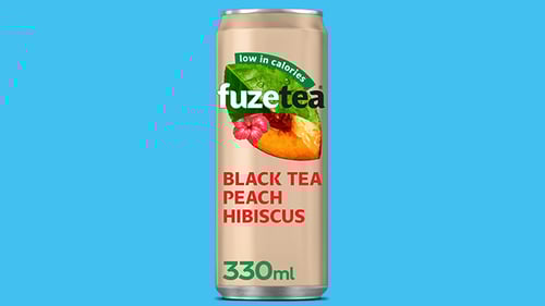 Fuze Tea Black Tea Peach hibiscus