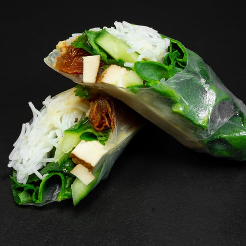 20 Vegane Sommerrolle 