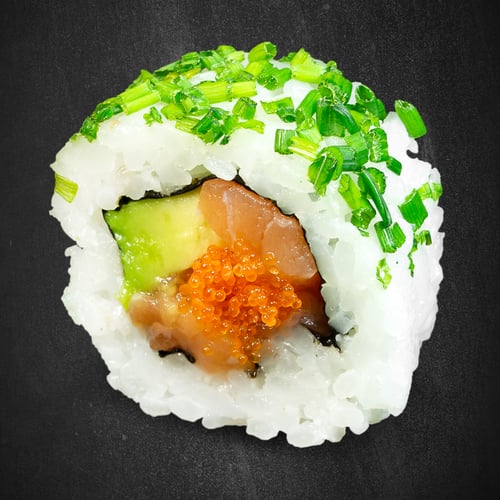 60 Lachs Tatar California Rolls