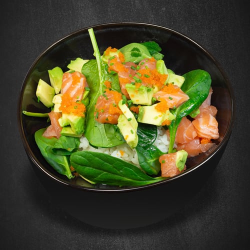122 Lachs Tatar Deluxe Bowl