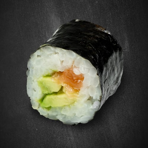 36  Lachs Avocado Maki 