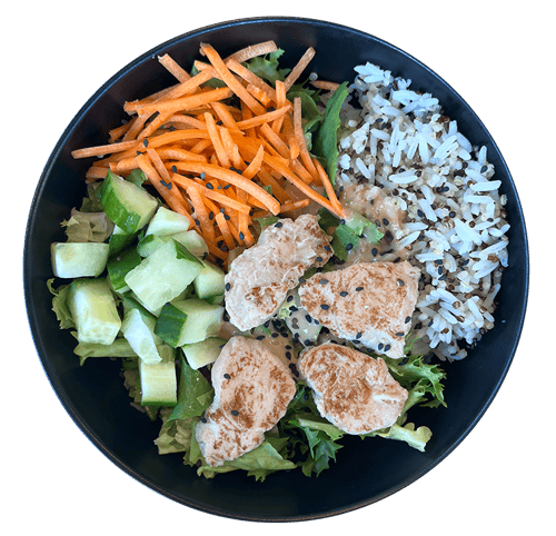 Snackbowl Chicken Teriyaki mit  Reis