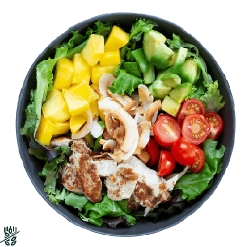 Paradiesvogel Salat (normal)