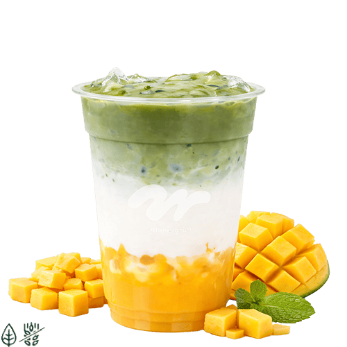 Iced Classic Mango Matcha (0,5l)