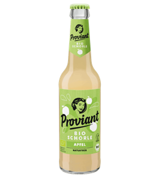 Proviant Bio Schorle Apfel 0,33l