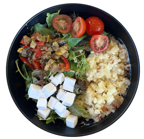 Snackbowl Wilde ZIege mit Kartoffelstampf