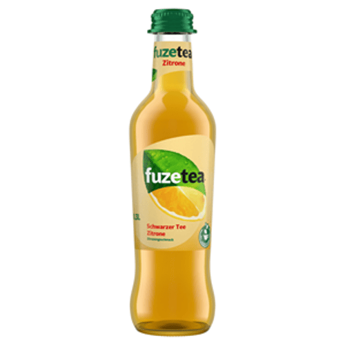 Fuze Tea Schwarzer Tee Zitrone 0,3l