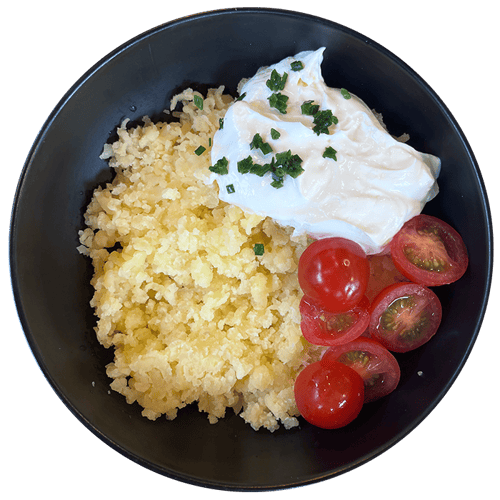 Snackbowl Quark-Kartoffel
