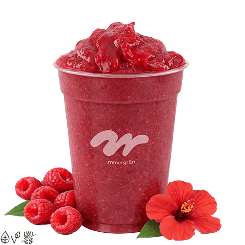 Hibiskus Himbeer Frozen Iced Tea (0,3l)