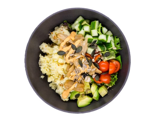 Kampagne Avocado No-Chicken Kartoffel