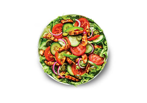 Chicken Teriyaki Salade